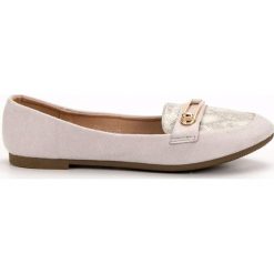 Top Shoes szare Stylowe Baleriny. Szare baleriny Top Shoes, bez wzorów, bez obcasa. W wyprzedaży za 69.00 zł.
