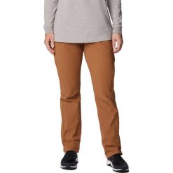 Damskie spodnie turystyczne Columbia Leslie Falls. Brązowe spodnie sportowe Columbia, m, bez wzorów, trekkingowe. Za 366.00 zł.