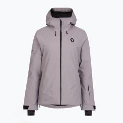 Kurtka narciarska damska SCOTT Ultimate Dryo 10. Szare kurtki narciarskie Scott, l, bez wzorów, z materiału, bez kaptura, narciarskie. Za 829.99 zł.