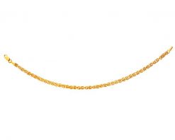 Złota bransoletka - splot królewski. Żółte bransoletki Apart, złote. Za 1,719.00 zł.