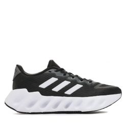 Buty do biegania adidas. Czarne obuwie sportowe Adidas, bez zapięcia, do biegania. Za 259.99 zł.