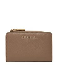 Coccinelle Mały Portfel Damski MW5 Metallic Soft E2 MW5 17 01 01 Brązowy. Brązowe portfele Coccinelle, bez wzorów, ze skóry. Za 399.99 zł.
