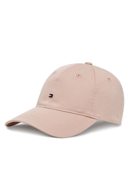 Tommy Hilfiger Czapka z daszkiem Essential Flag Soft Cap AW0AW17632 Różowy. Czerwone czapki TOMMY HILFIGER, bez wzorów, z bawełny. Za 149.99 zł.
