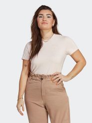 Adidas Koszulka w kolorze jasnoróżowym rozmiar: M. Różowe bluzki Adidas, m, bez wzorów, bez kołnierzyka, bez ramiączek. Za 108.49 zł.