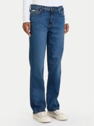 Guess Jeans Jeansy W5BA98 D5RA3 Granatowy Regular Fit. Niebieskie jeansy Guess Jeans, z aplikacjami. Za 439.99 zł.