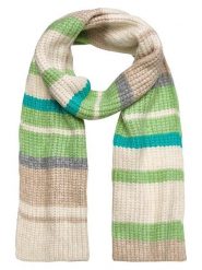 Herrlicher Szal "Sinea" w kolorze beżowym rozmiar: onesize. Brązowe szaliki Herrlicher, bez wzorów, ze splotem. Za 113.99 zł.