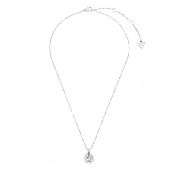 Naszyjnik Guess. Szare naszyjniki Guess, srebrne. Za 299.99 zł.