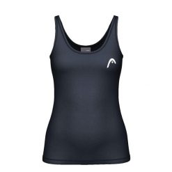 SPIRIT II Tank Top Women. Niebieskie topy Head, bez wzorów, bez kołnierzyka, bez ramiączek. Za 189.00 zł.
