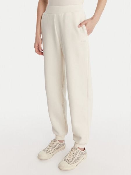 Guess Spodnie dresowe V6RB15 K9V31 Écru Regular Fit. Spodnie dresowe Guess, xl, z aplikacjami, z bawełny. Za 269.99 zł.