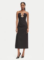 Bardot Sukienka koktajlowa Paltrow 60396DB Czarny Regular Fit. Czarne sukienki Bardot, bez wzorów, z syntetyku, wizytowe, bez kołnierzyka, bez ramiączek. Za 734.99 zł.