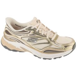 Buty sportowe Sneakersy damskie, Slip-Ins: Stamina Sport. Brązowe obuwie sportowe Skechers, bez zapięcia, trekkingowe. Za 429.99 zł.