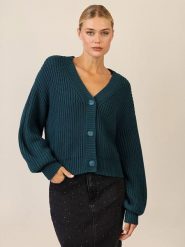 APART Kardigan w kolorze morskim rozmiar: 40/42. Niebieskie kardigany Apart, bez wzorów, z kaszmiru. Za 183.15 zł.