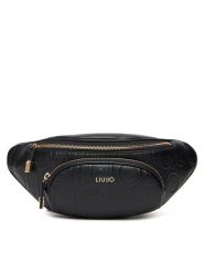 Liu Jo Saszetka nerka AF5162 E0538 Czarny. Czarne torebki klasyczne Liu Jo, bez wzorów, ze skóry, bez dodatków. Za 539.99 zł.