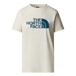 The North Face Koszulka S/S Relaxed Easy Nf0A8A6G7Ou. Brązowe koszulki sportowe The North Face, bez wzorów, bez ramiączek. Za 76.99 zł.