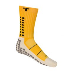 Skarpety piłkarskie TRUsox Mid-Calf Thin. Żółte skarpety TRUSOX, bez wzorów. Za 149.99 zł.