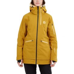 Kurtka narciarska damska Fundango Nashua Allmountain. Brązowe kurtki narciarskie FUNDANGO, xs, bez wzorów, bez kaptura, narciarskie. Za 669.90 zł.