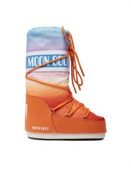 Moon Boot Śniegowce Mb Icon Sunrise 80D1402910 Pomarańczowy. Brązowe trapery i śniegowce Moon Boot, z materiału. Za 899.99 zł.