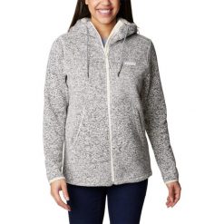 Damska bluza polarowa Columbia Weather Sherpa z pełnym zamkiem błyskawicznym. Brązowe bluzy Columbia, m, bez wzorów, z polaru, bez kaptura. Za 659.00 zł.