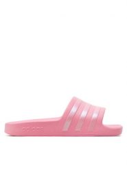 Adidas Klapki adilette Aqua Slides IF6071 Różowy. Czerwone klapki Adidas, bez wzorów, z syntetyku, bez obcasa. Za 79.99 zł.