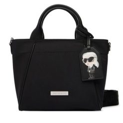 Torebka KARL LAGERFELD. Czarne torebki klasyczne KARL LAGERFELD, bez wzorów, bez dodatków. Za 779.99 zł.