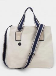Torba Damska Luhta Ojavainen. Brązowe torby na ramię Luhta, bez wzorów, z bawełny, eleganckie, na ramię, bez dodatków. Za 199.00 zł.