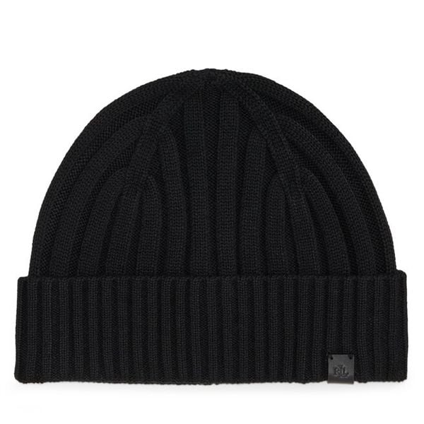 Czapka LAUREN RALPH LAUREN. Czarne czapki Lauren Ralph Lauren, bez wzorów. Za 209.99 zł.