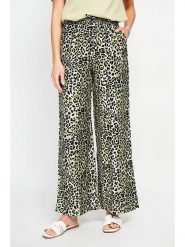 Le Jardin du Lin Spodnie w kolorze czarno-zielonym rozmiar: 42. Czarne spodnie materiałowe Le jardin du lin, bez wzorów, z materiału, z standardowym stanem. Za 108.99 zł.