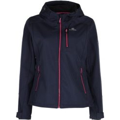 Kurtka Softshell Octavia dla Kobiet - Elegancka i Oddychająca. Niebieskie kurtki sportowe YOA, bez wzorów, z softshellu, bez kaptura. Za 295.99 zł.