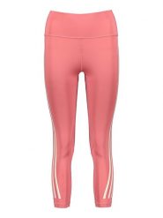 Adidas Legginsy sportowe "Opt Ticons" w kolorze jasnoróżowym rozmiar: M. Różowe legginsy Adidas, m, bez wzorów, z materiału, outdoorowe. Za 154.45 zł.
