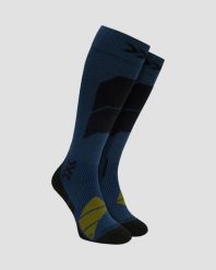 Skarpety unisex X-Socks Ski Perform Merino Otc Neo Navy A149. Niebieskie skarpety X Socks, bez wzorów, z materiału. Za 209.99 zł.