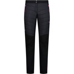 Spodnie damskie turystyczne CMP 39T0056. Czarne spodnie sportowe CMP, na lato, xs, bez wzorów, trekkingowe. Za 389.99 zł.