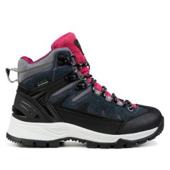 Buty damskie sportowe zimowe Icepeak WYNNE MS. Czarne trekkingi Icepeak, z gumy, przed kolano, trekkingowe. Za 239.00 zł.