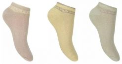Fila 3-pack damskie skarpetki no-show 39-42. Brązowe skarpety Fila, bez wzorów, z materiału. Za 118.99 zł.