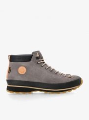 Buty damskie Lomer Bio Naturale Mid MTX Suede. Szare trekkingi Lomer, z gumy, przed kolano, trekkingowe. Za 623.50 zł.