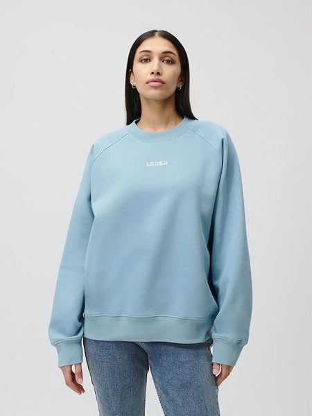 LeGer Bluza "Emma" w kolorze błękitnym rozmiar: 34. Niebieskie bluzy LeGer, bez wzorów, bez kaptura. Za 129.95 zł.