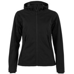 Damska kurtka wodoodporna Stanno Prime Softshell. Czarne kurtki sportowe STANNO, xl, bez wzorów, z softshellu, bez kaptura. Za 367.50 zł.