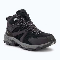 Buty trekkingowe damskie Jack Wolfskin Vojo Tour Lt Texapore Mid. Czarne trekkingi Jack Wolfskin, trekkingowe. Za 519.99 zł.