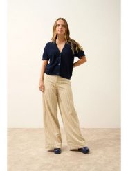 Just Cashmere Kaszmirowy kardigan "Iris" w kolorze granatowym rozmiar: S. Niebieskie kardigany Just Cashmere, s, bez wzorów, z kaszmiru. Za 326.99 zł.