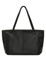 Liebeskind Berlin Skórzana torebka w kolorze czarnym - 36 x 30 x 14 cm rozmiar: onesize. Czarne torby na ramię Liebeskind Berlin, bez wzorów, z materiału, na ramię, bez dodatków. Za 613.51 zł.