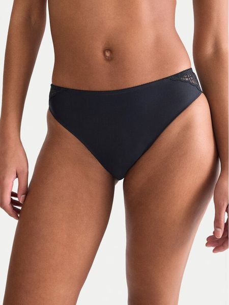 Triumph Figi klasyczne Amourette Graphic 10228960 Czarny. Czarne figi Triumph, bez wzorów, z syntetyku. Za 89.99 zł.