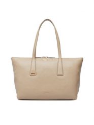 Furla Torebka Olivia M Tote WB01977 HSF000 CN 4488S Beżowy. Brązowe shopper Furla, bez wzorów, z materiału, bez dodatków. Za 1,529.00 zł.