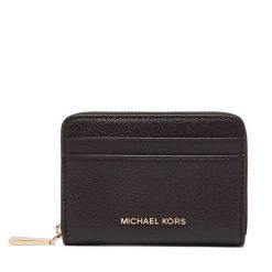 Portfel MICHAEL Michael Kors. Brązowe portfele MICHAEL Michael Kors, bez wzorów. Za 519.99 zł.