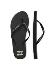 Billabong Japonki 800269A Czarny. Czarne klapki Billabong, bez wzorów, z syntetyku, bez obcasa. Za 59.99 zł.