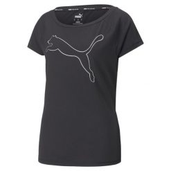 Koszulka fitness damska PUMA Train Favorite Jersey Cat. Czarne bluzki Puma, xs, bez wzorów, z jersey, sportowe, bez kołnierzyka, bez ramiączek. Za 62.99 zł.