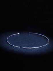 DIAMANTA Złota bransoletka z diamentami rozmiar: onesize. Szare bransoletki DIAMANTA, z diamentem, złote. Za 1,609.99 zł.