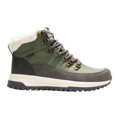 Damskie buty trekkingowe Regatta Elbourne. Zielone trekkingi Regatta, ze skóry, trekkingowe. Za 304.00 zł.