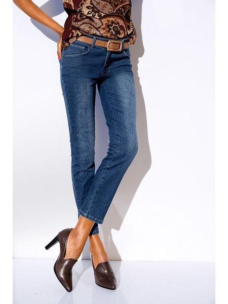 Heine Dżinsy - Slim fit - w kolorze niebieskim rozmiar: 19. Niebieskie jeansy Heine, bez wzorów. Za 124.95 zł.
