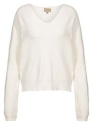 Herrlicher Sweter "Betti" w kolorze kremowym rozmiar: L. Brązowe swetry Herrlicher, l, bez wzorów, bez ramiączek. Za 141.19 zł.