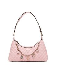 Guess Torebka Everlee HWEG86 79180 Różowy. Czerwone torebki klasyczne Guess, z aplikacjami, ze skóry, bez dodatków. Za 639.99 zł.