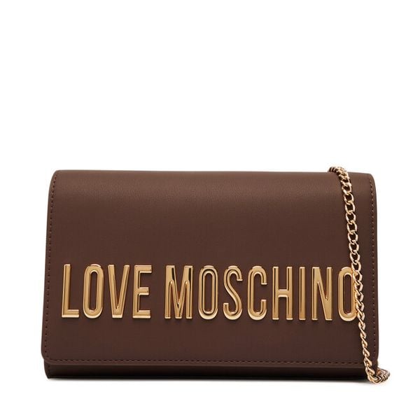 Torebka LOVE MOSCHINO. Brązowe torebki klasyczne Love Moschino, bez wzorów, bez dodatków. Za 699.99 zł.